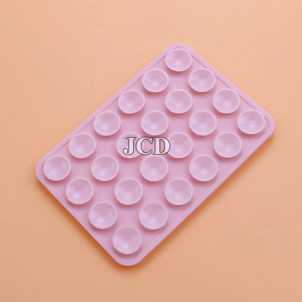 Étui de Téléphone à Ventouse en Silicone Double Face – Antidérapant & Réutilisable