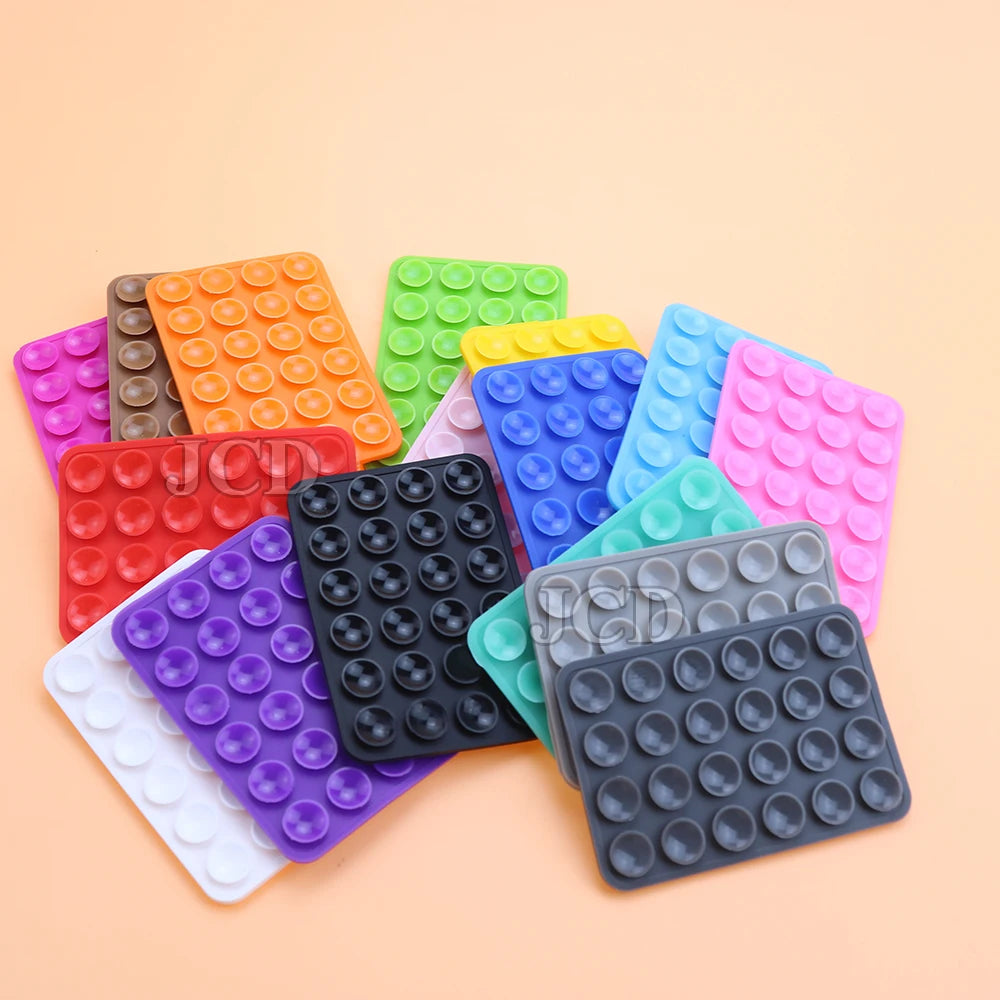 Étui de Téléphone à Ventouse en Silicone Double Face – Antidérapant & Réutilisable