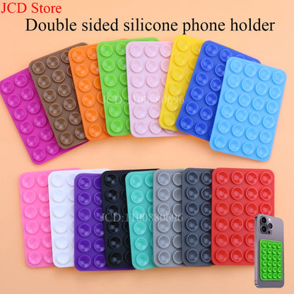 Étui de Téléphone à Ventouse en Silicone Double Face – Antidérapant & Réutilisable