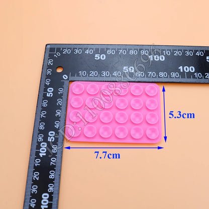 Étui de Téléphone à Ventouse en Silicone Double Face – Antidérapant & Réutilisable