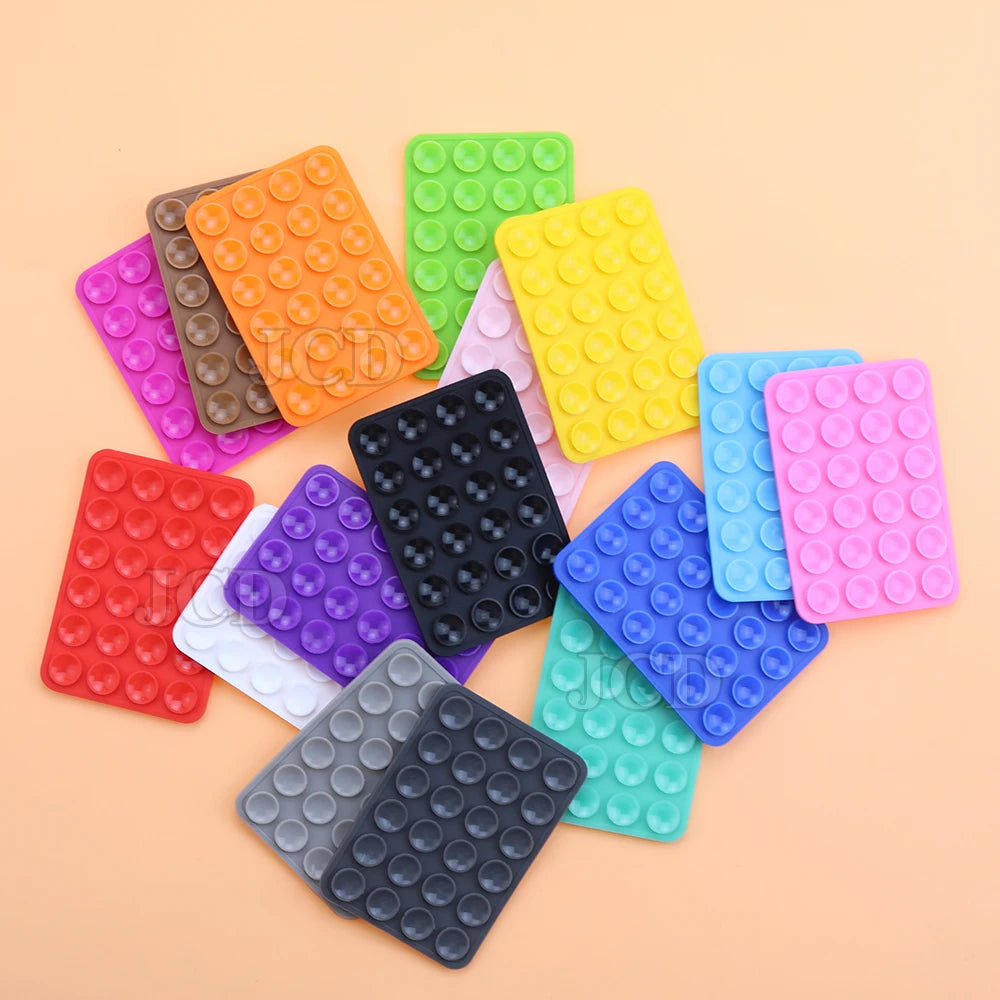 Étui de Téléphone à Ventouse en Silicone Double Face – Antidérapant & Réutilisable